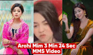 Arohi Mim Viral Video Telegram Link , Tiktok Star Arohi Mim New 3 Minute Video Viral Link